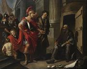 Hendrik Heerschop Alexander the Great and Diogenes painting